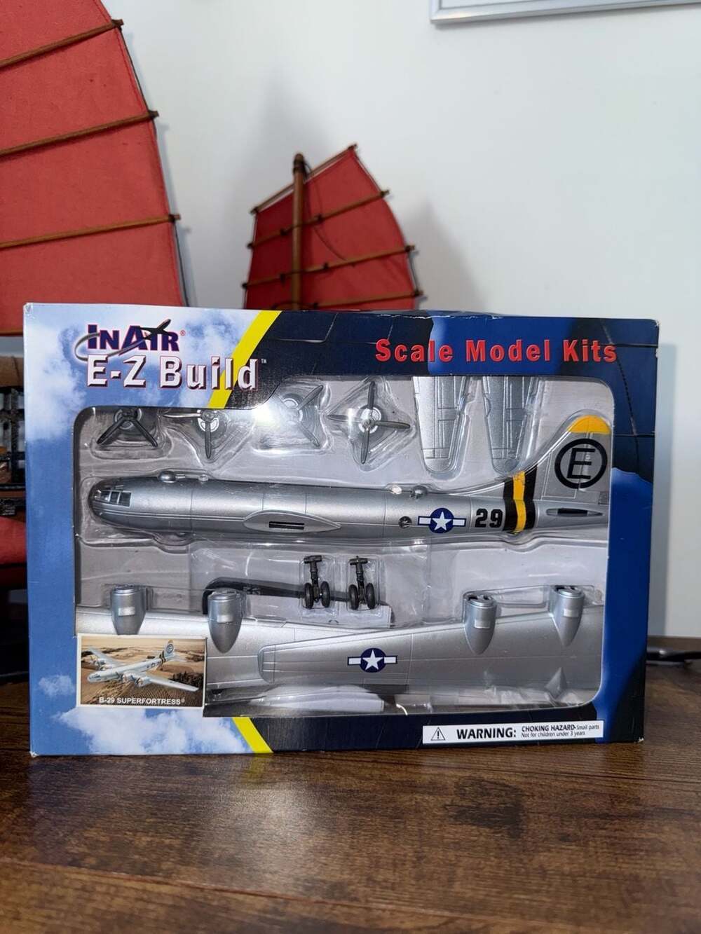 InAir E-Z Build B-29 Superfortress Scale Model Kit